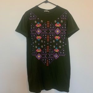 Zara T-shirt Dress